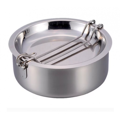 Menażka stalowa Texar 3-częściowa