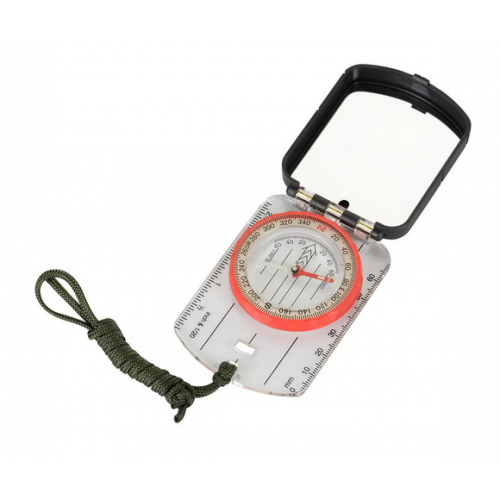 Kompas mapowy M-Tac z lusterkiem - Small