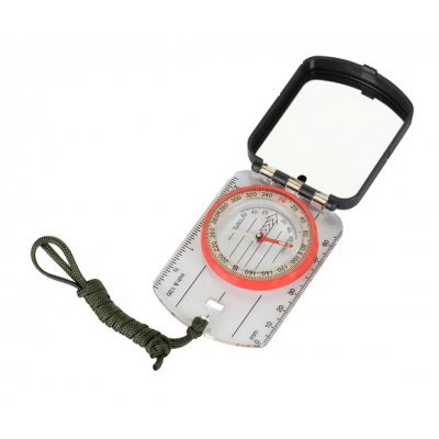 Kompas mapowy M-Tac z lusterkiem - Small