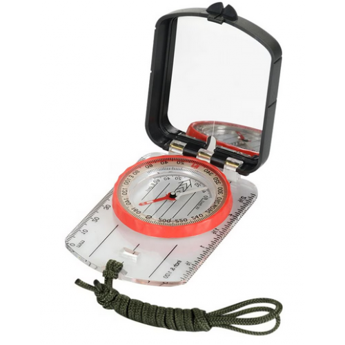 Kompas mapowy M-Tac z lusterkiem - Small