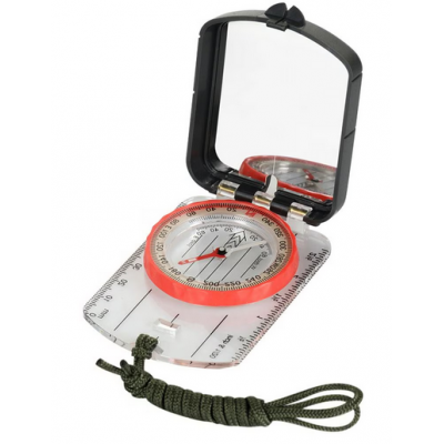 Kompas mapowy M-Tac z lusterkiem - Small
