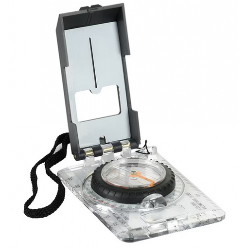 Kompas mapowy M-Tac z lusterkiem - Large