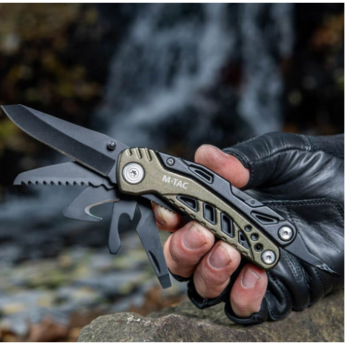 Multitool M-Tac - Green/Black